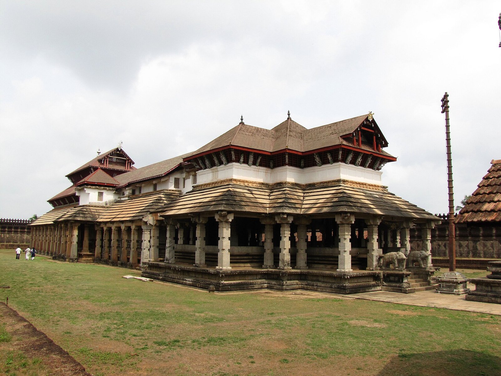 The 1000-Pillar Jain temple (Saavira Kambada Basadi) at Moodbidri - heritage architecture of the coast