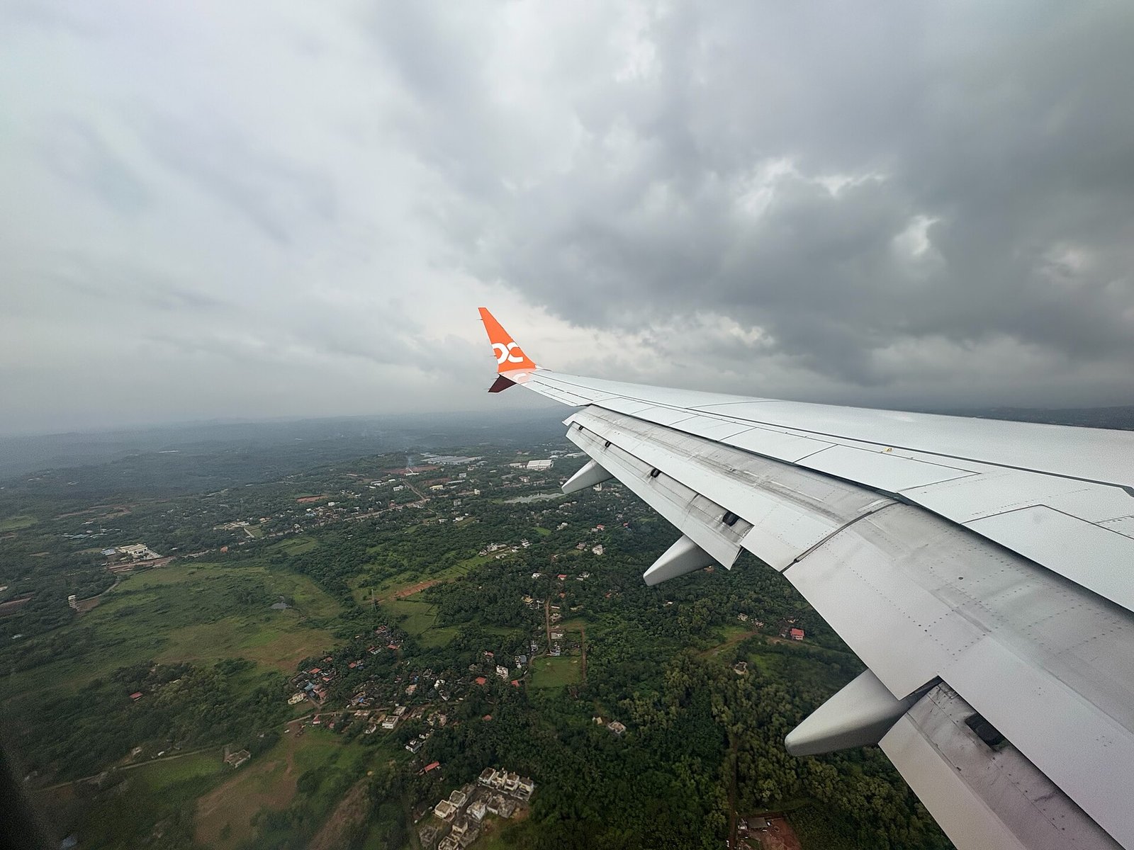 Coming home to Dakshina Kannada - the coast seen on the descent into Mangaluru